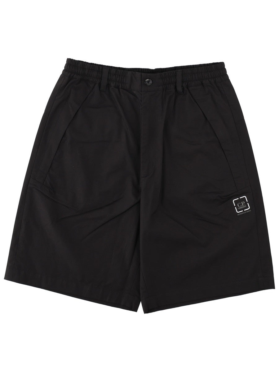 C.P. Company Men's Shorts Metropolis Con Black