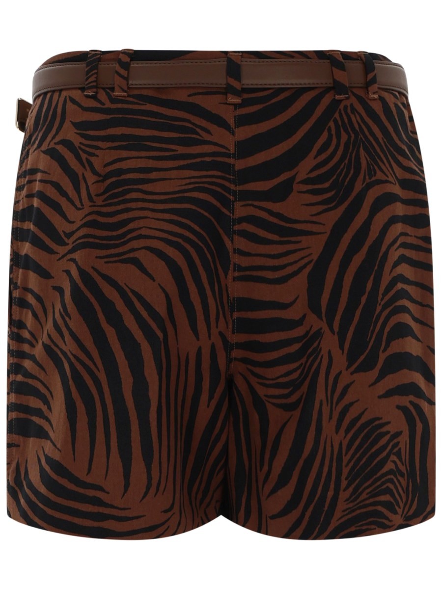 Max Mara Women's Shorts Novella Brown