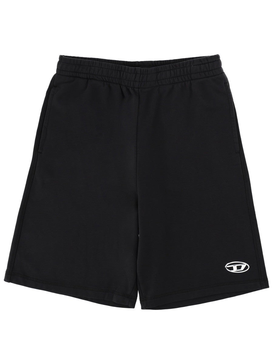 Diesel Men's Shorts Marshy Iod Black