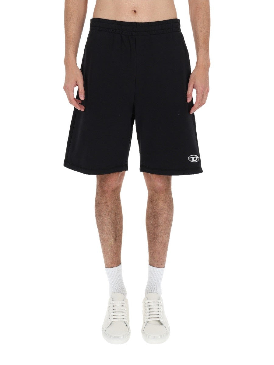 Diesel Men's Shorts Marshy Iod Black