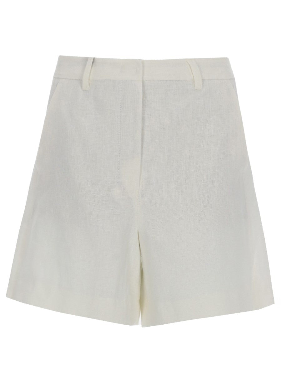 S MAX MARA Women's Shorts Party White