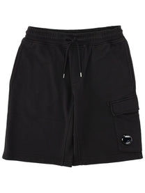 C.P. Company Men's Shorts Sweatbermuda Cargo Black