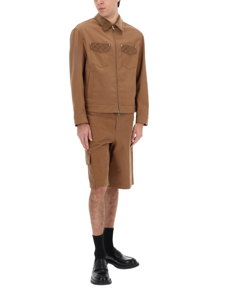 Gucci Men's Shorts Beige