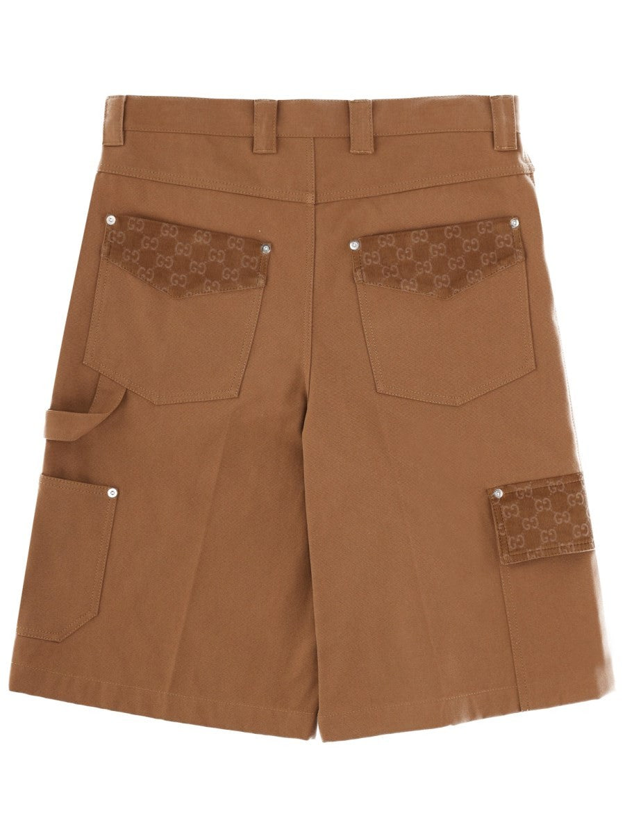 Gucci Men's Shorts Beige