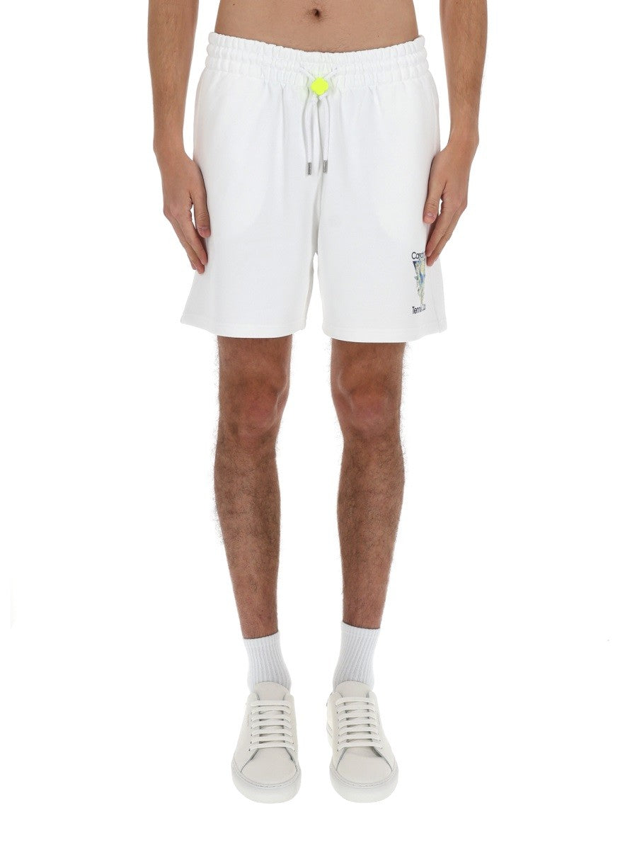 Casablanca Men's Shorts White