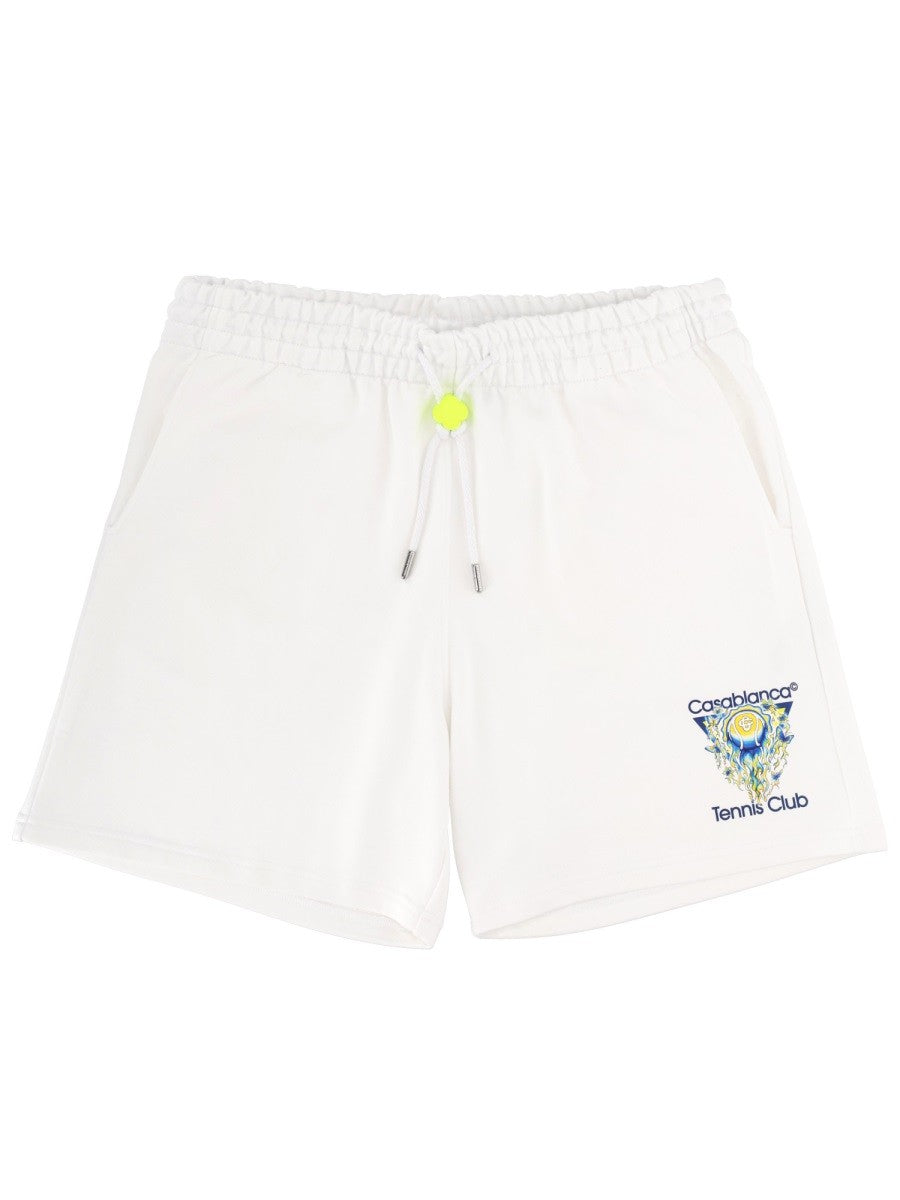 Casablanca Men's Shorts White