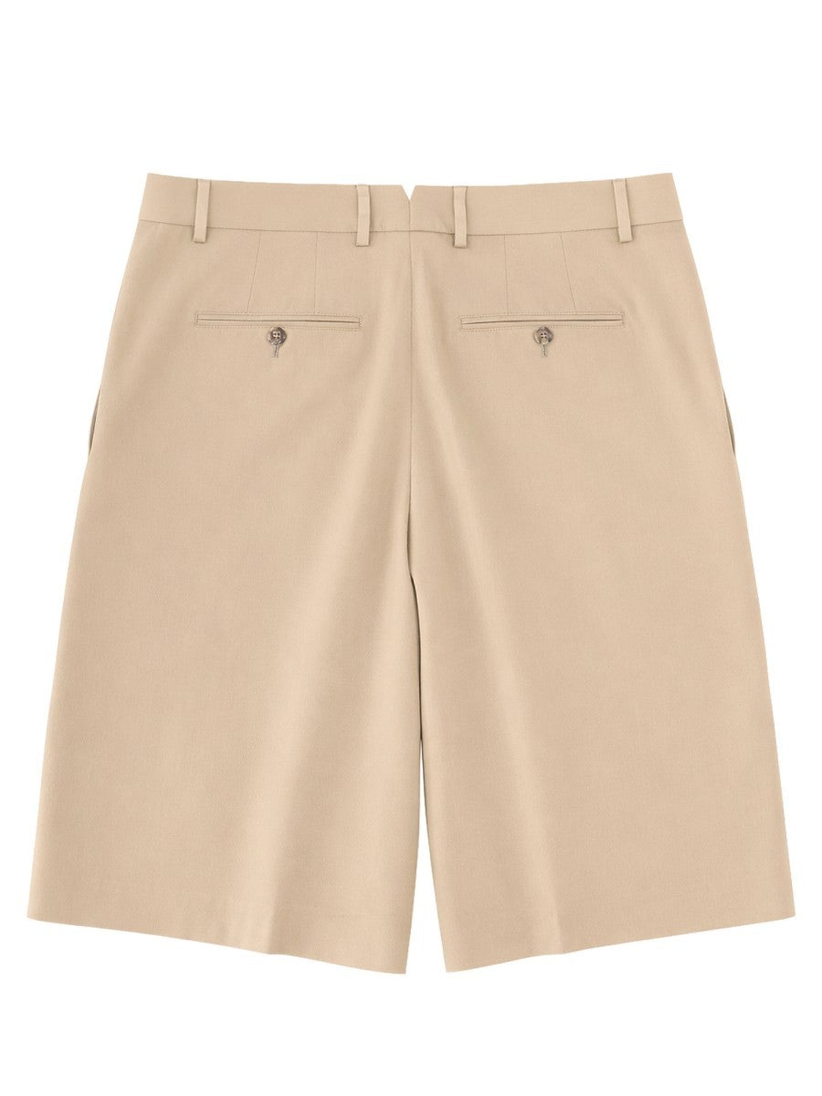 Ami Paris Men's Shorts Beige