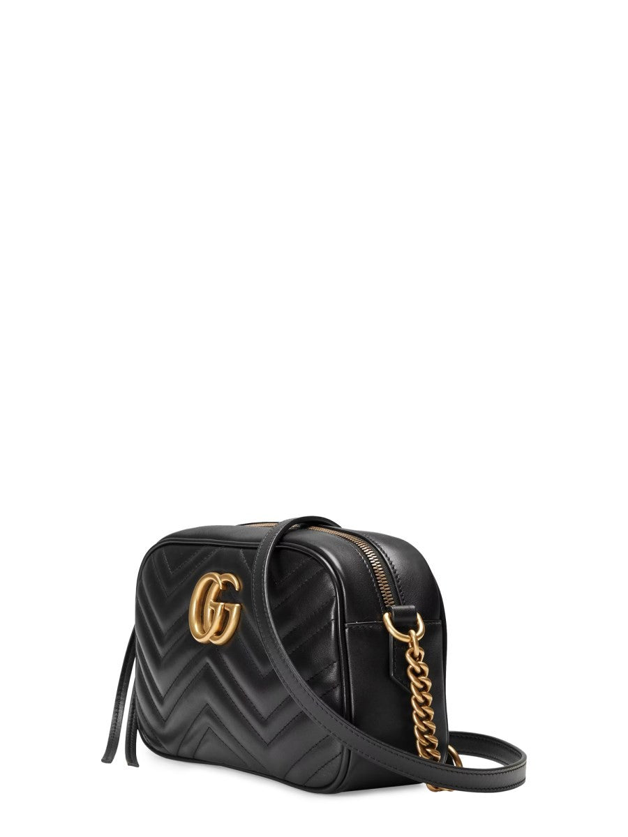 Gucci Women's Shoulder Bag GG Marmont Small Black