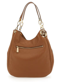 Michael Kors Women's Shoulder Bag Lillie Large Brown