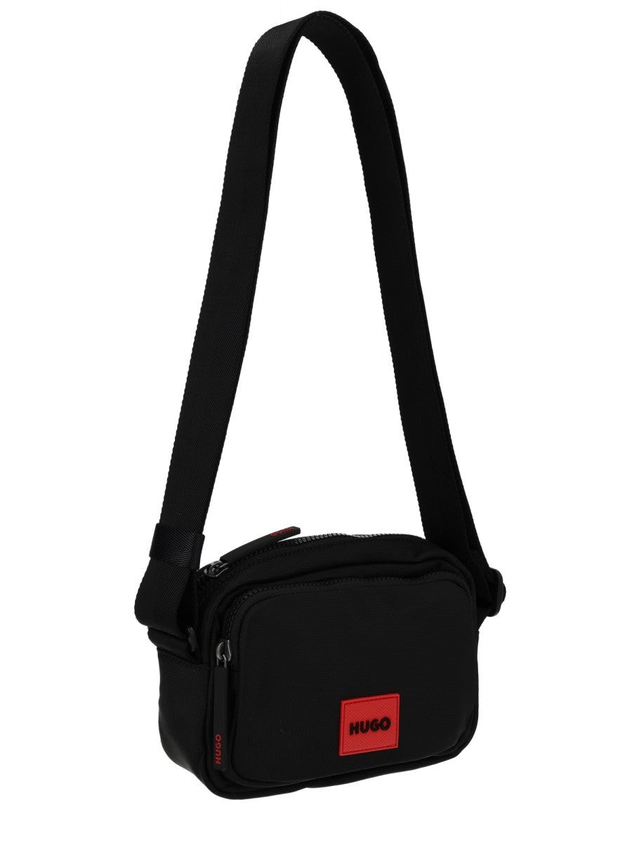 HUGO BOSS Men's Shoulder Bag Black
