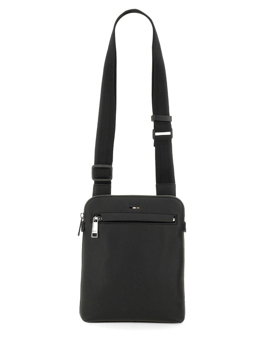 BOSS Men's Borsa Tracolla Con Black