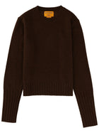 Guest In Residence Women's Shrunken Crew Jersey Brown