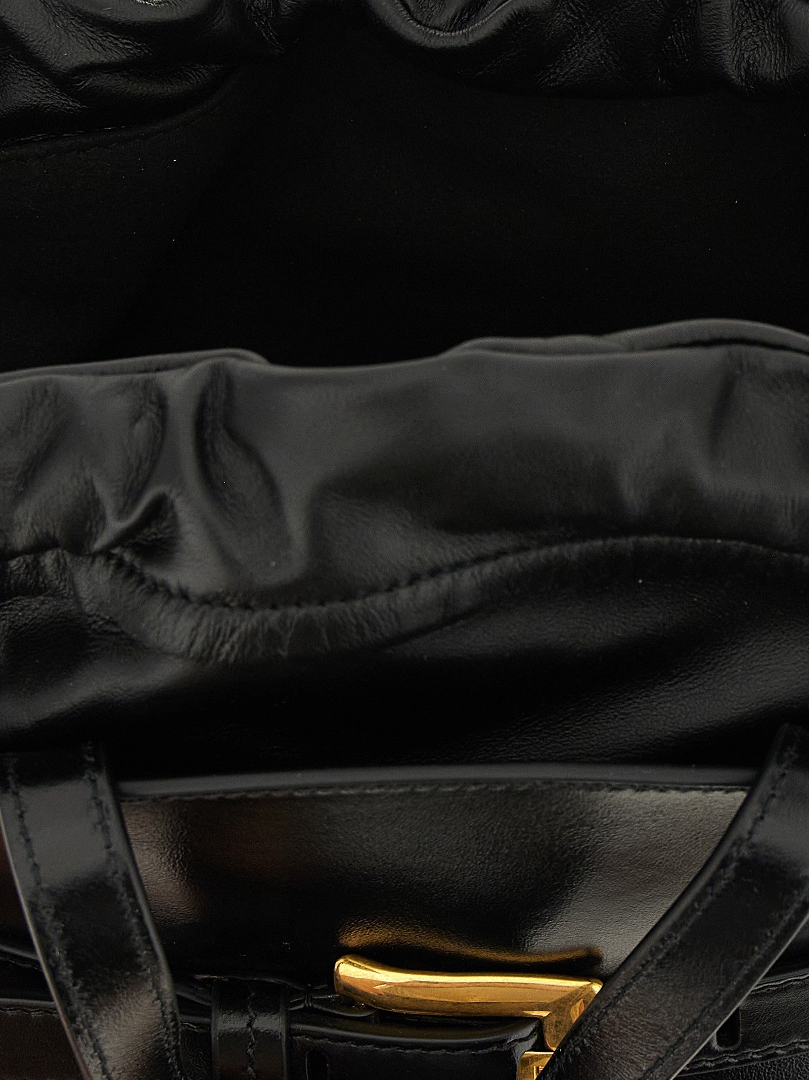 Balmain Shuffle Mini Handbag Black