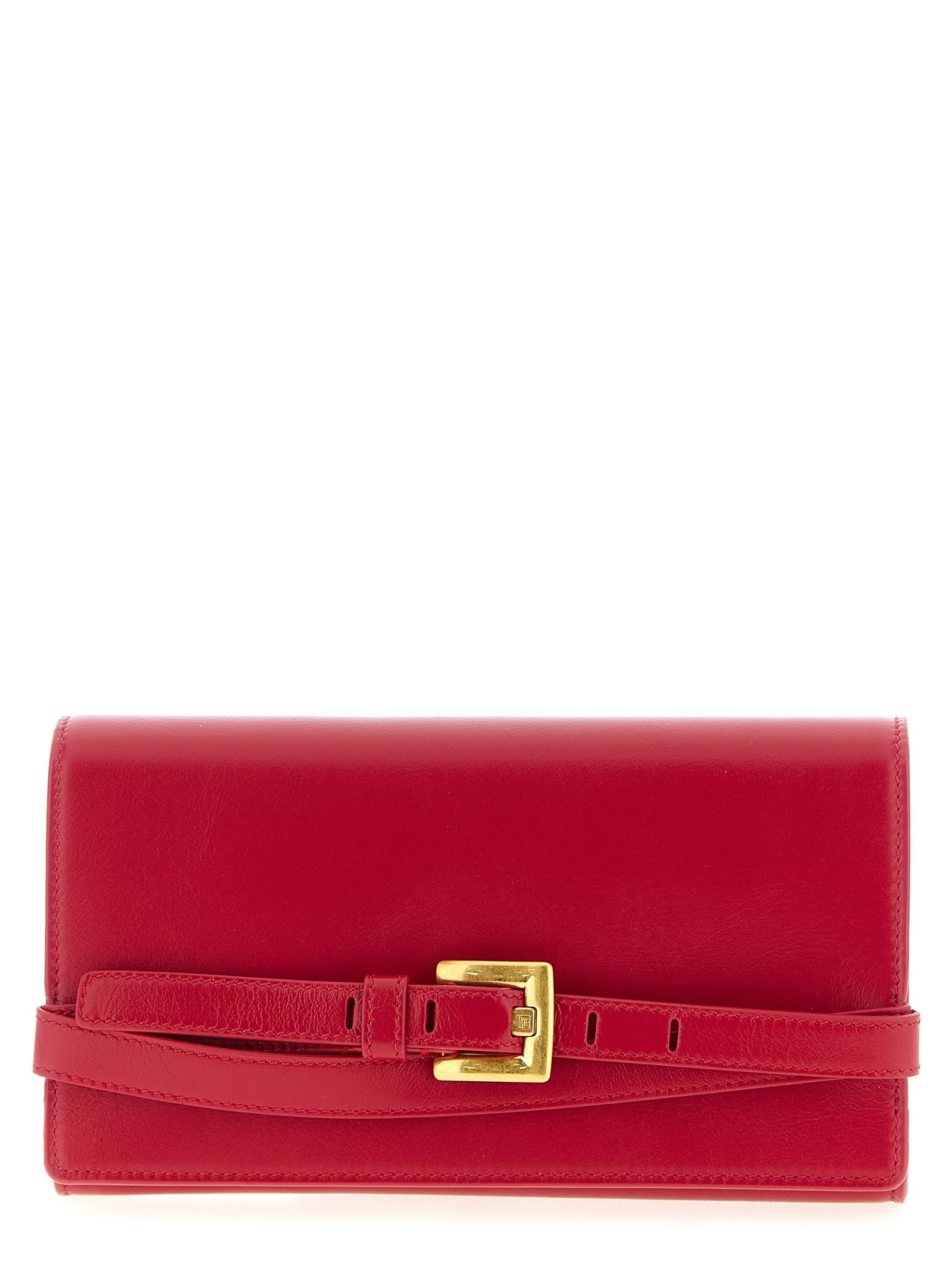 Balmain Shuffle Wallet Chain Pink