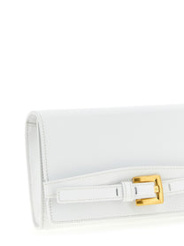 Balmain Shuffle Wallet Chain White