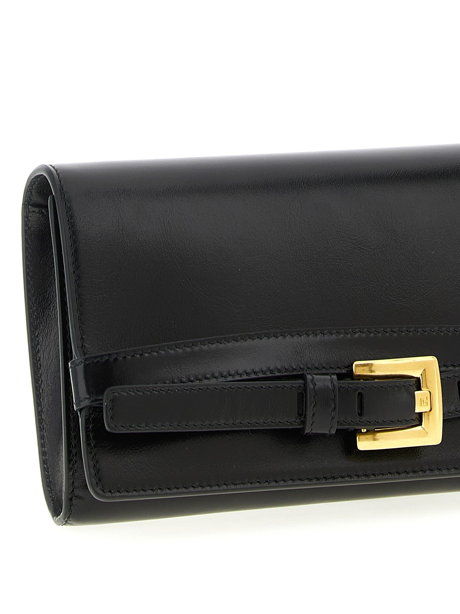 Balmain Shuffle Wallet Chain Black