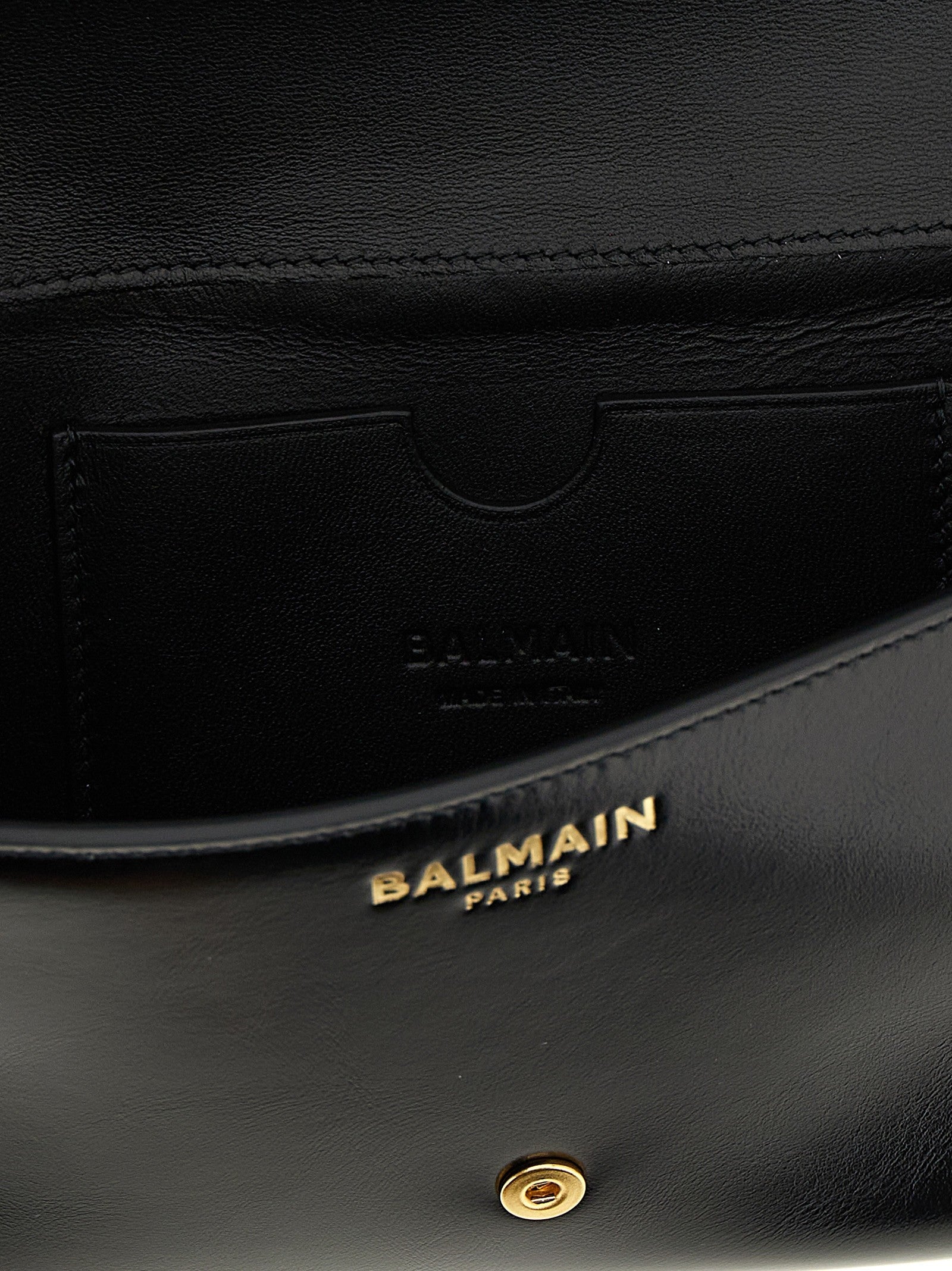 Balmain Shuffle Wallet Chain Black