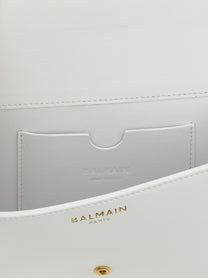 Balmain Shuffle Wallet Chain White