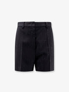 Max Mara Women's Siberia Virgin Wool Shorts Black