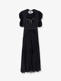 Isabel Marant Étoile Women's Sichene Polka Dots Dress Black