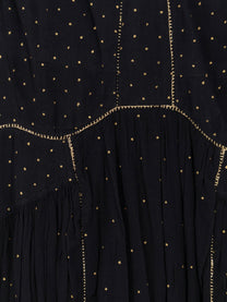 Isabel Marant Étoile Women's Sichene Polka Dots Dress Black