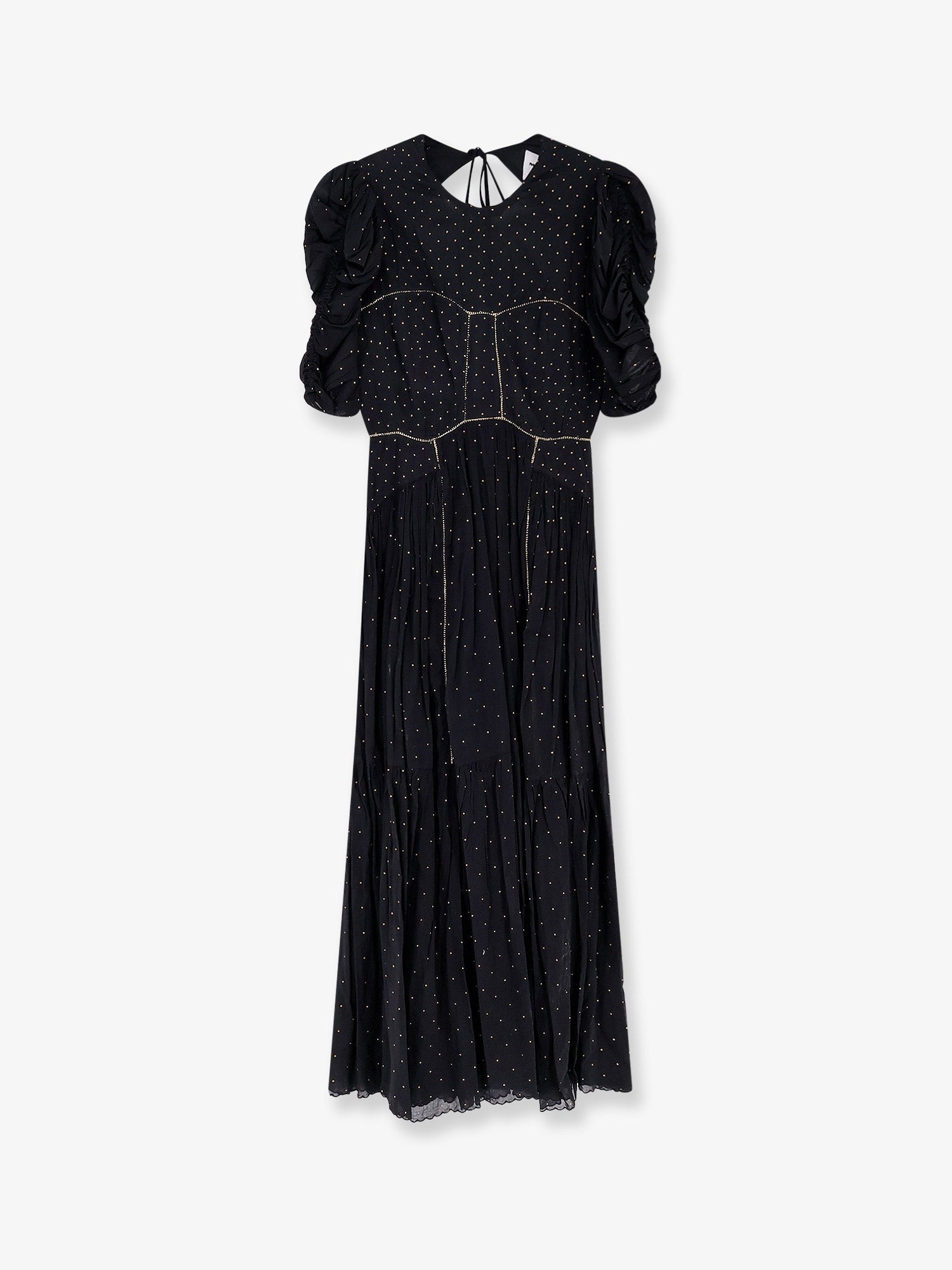 Isabel Marant Étoile Women's Sichene Polka Dots Dress Black
