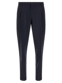 Dolce &amp; Gabbana Sicilia Light Tuxedo Dress Blue