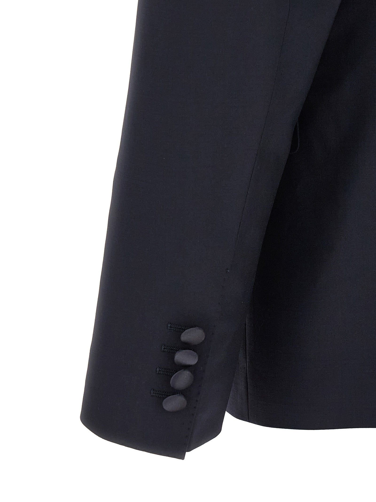 Dolce &amp; Gabbana Sicilia Light Tuxedo Dress Blue