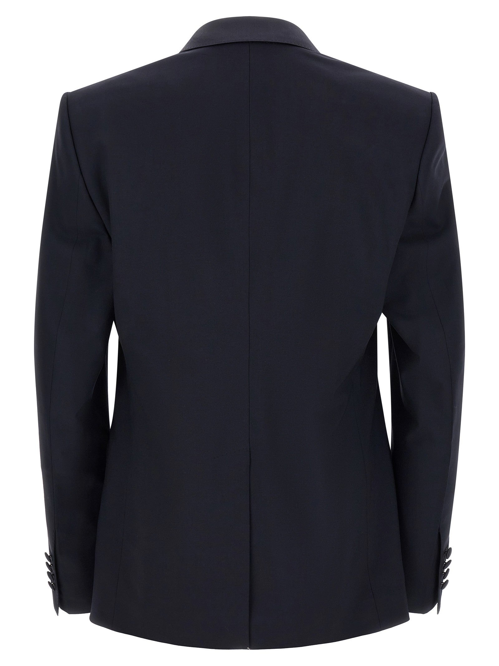 Dolce &amp; Gabbana Sicilia Light Tuxedo Dress Blue