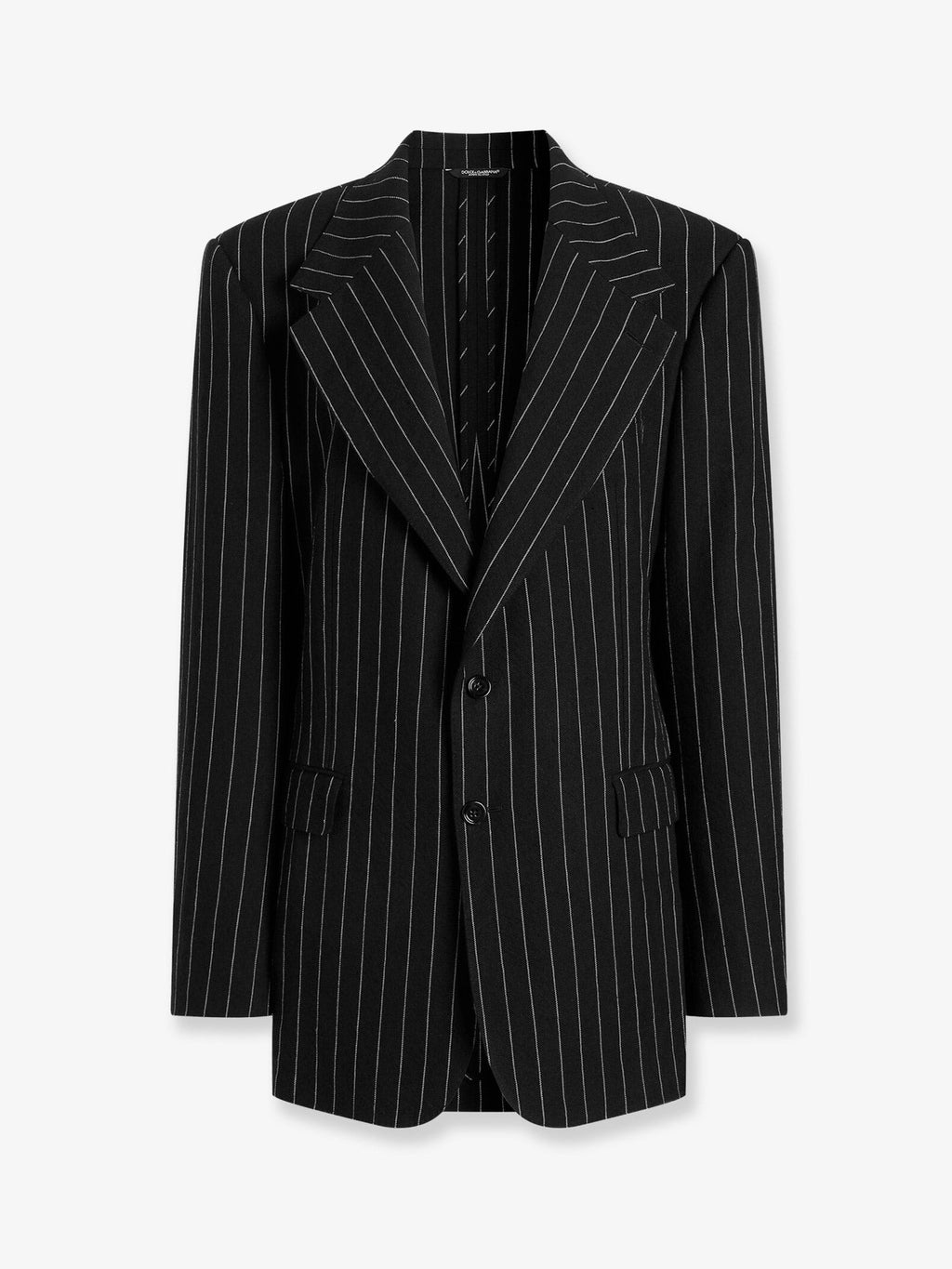 Dolce &amp; Gabbana Women's Sicilia Wool and Linen Blend Blazer Pattern