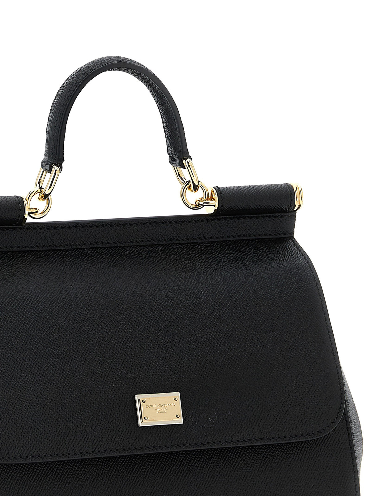 Dolce &amp; Gabbana Sicily Large Handbag Black