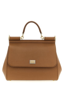 Dolce &amp; Gabbana Sicily Large Handbag Brown