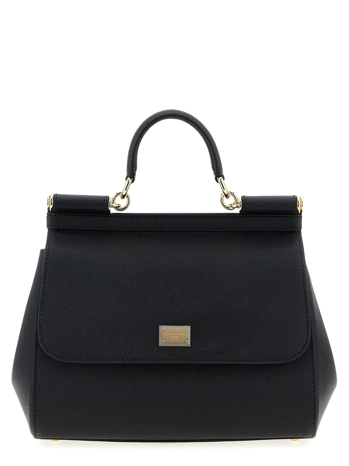 Dolce &amp; Gabbana Sicily Large Handbag Black