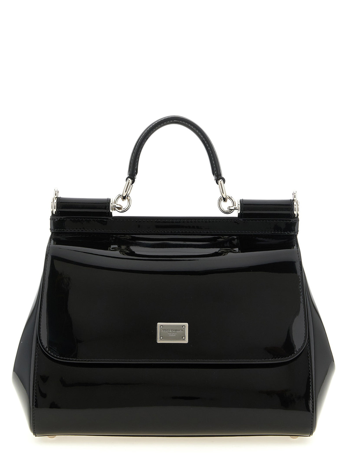 Dolce &amp; Gabbana Sicily Large Handbag Black