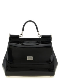 Dolce &amp; Gabbana Sicily Large Handbag Black
