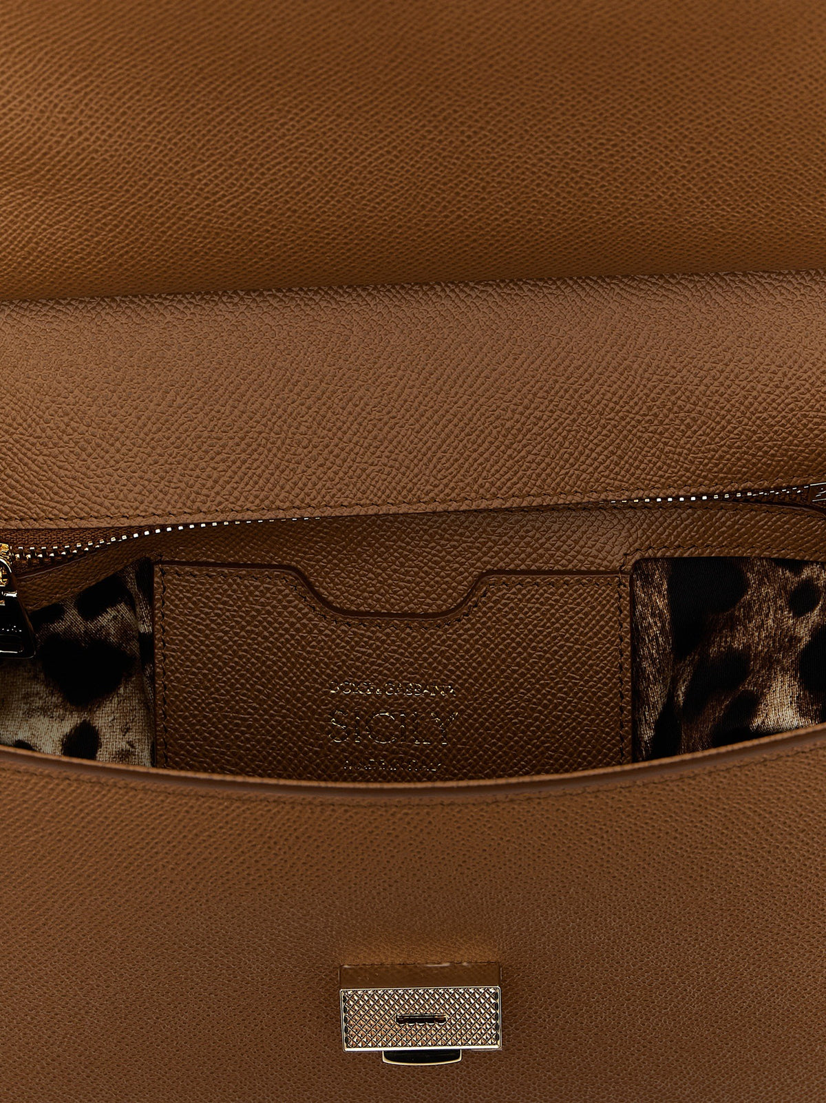 Dolce &amp; Gabbana Sicily Large Handbag Brown
