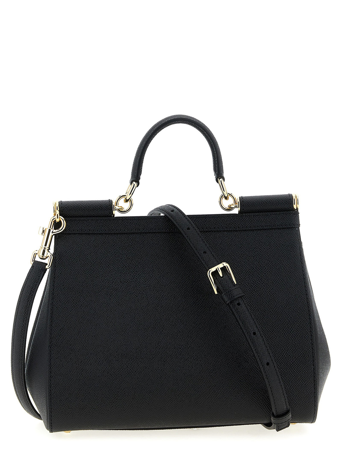 Dolce &amp; Gabbana Sicily Large Handbag Black