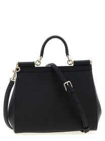 Dolce &amp; Gabbana Sicily Large Handbag Black
