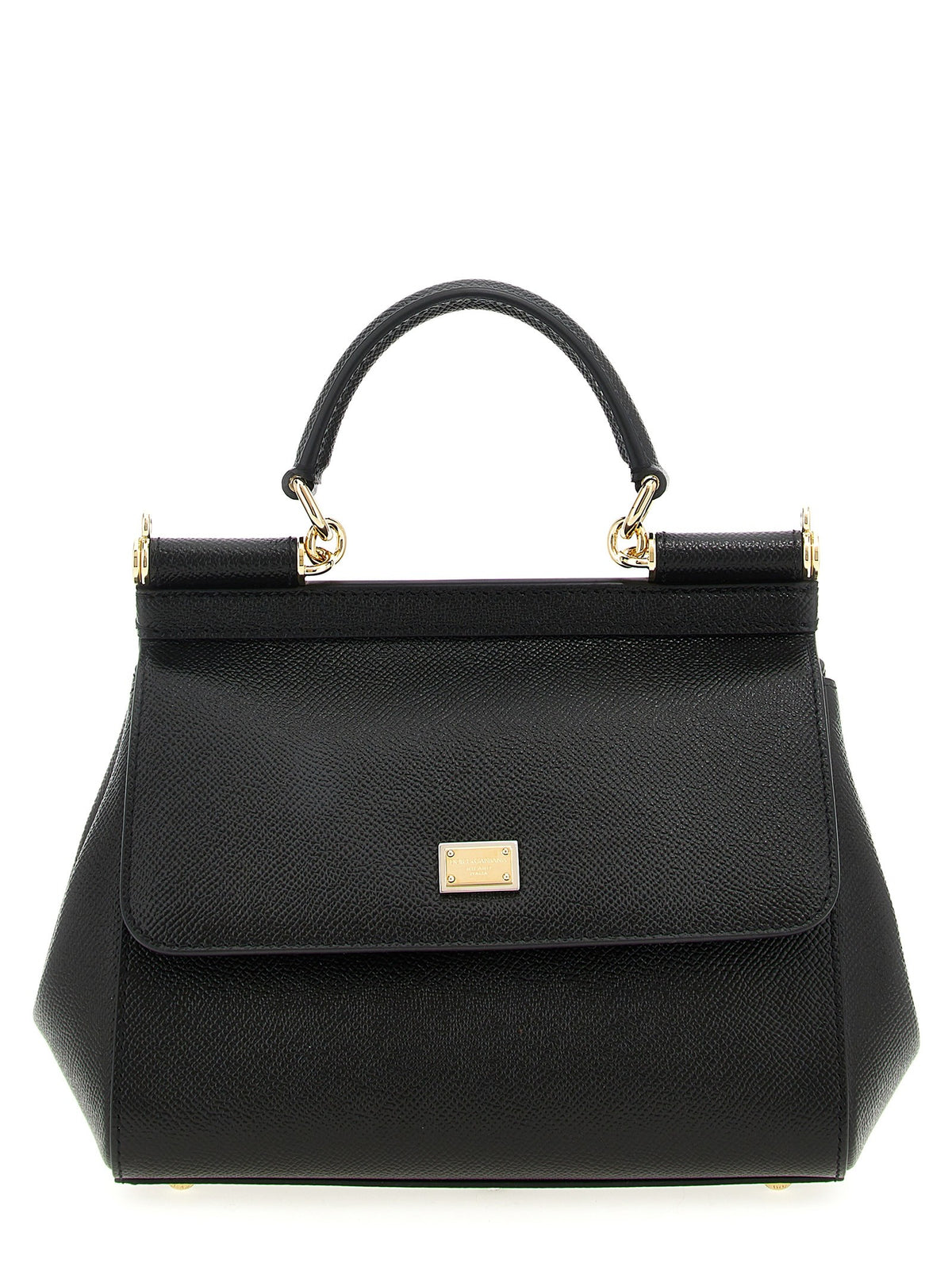Dolce &amp; Gabbana Women's Sicily Medium Handbag Black