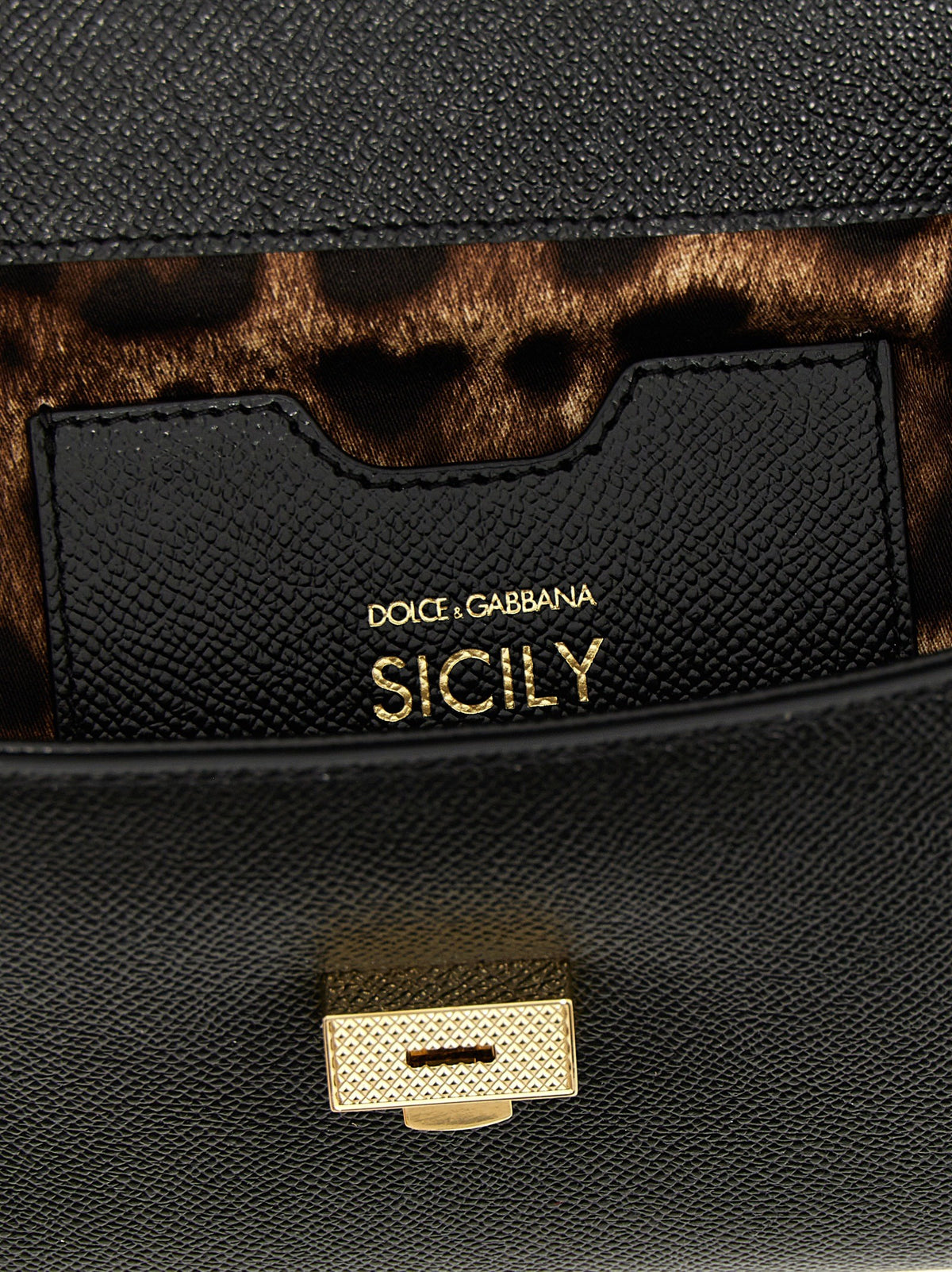 Dolce &amp; Gabbana Women's Sicily Medium Handbag Black