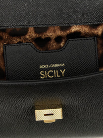 Dolce &amp; Gabbana Women's Sicily Medium Handbag Black