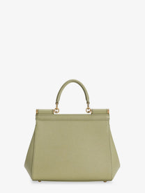 Dolce &amp; Gabbana Women's Sicily Medium Leather Crossbody Bag SALVIA