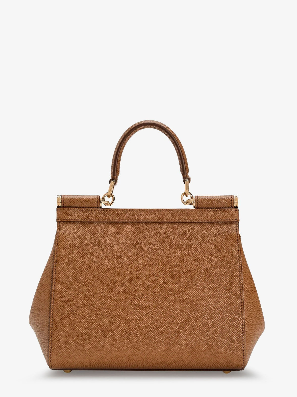 Dolce &amp; Gabbana Women's Sicily Medium Leather Shoulder Bag Beige, view 2