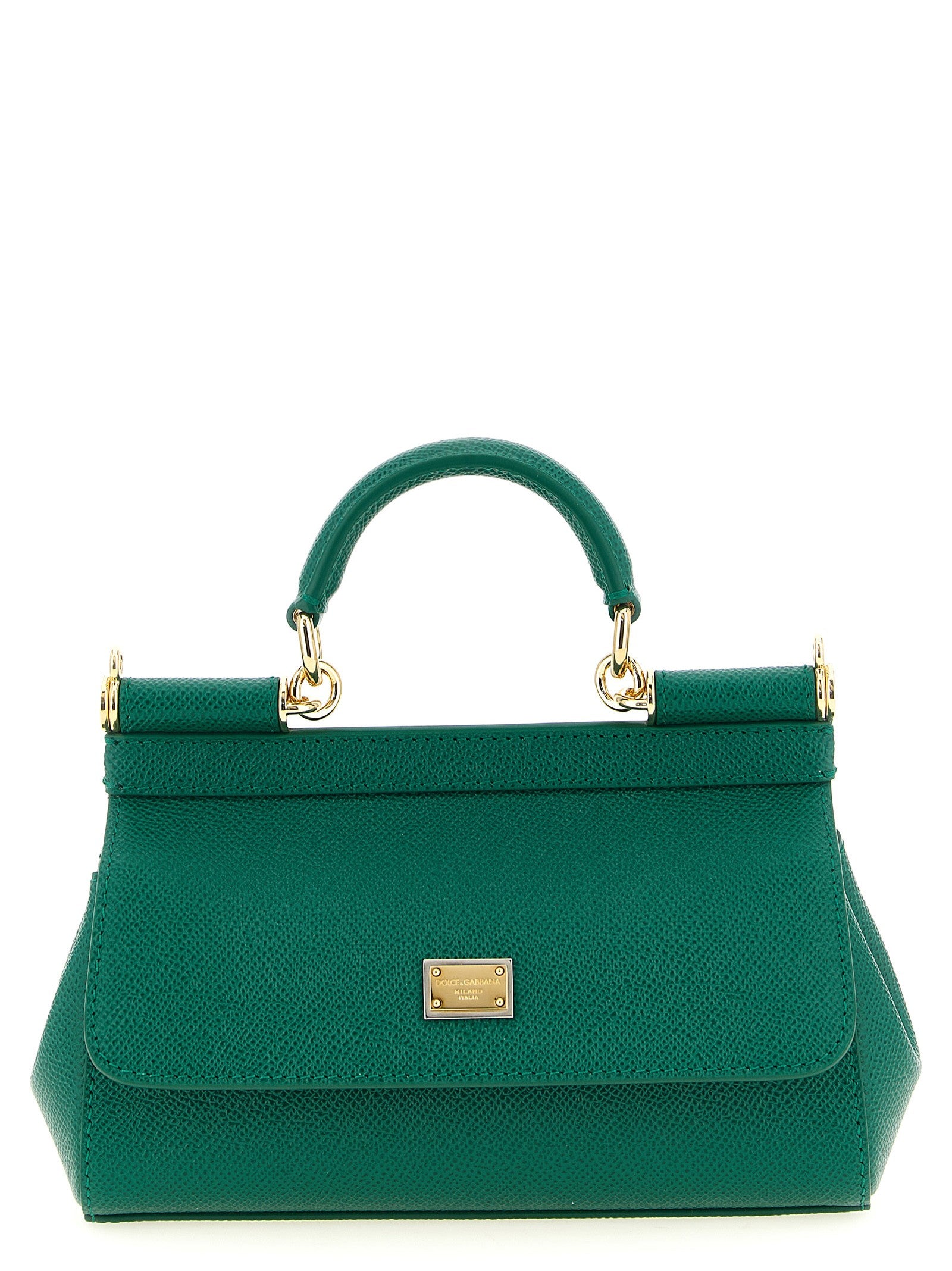 Dolce &amp; Gabbana Sicily Mini Handbag Green
