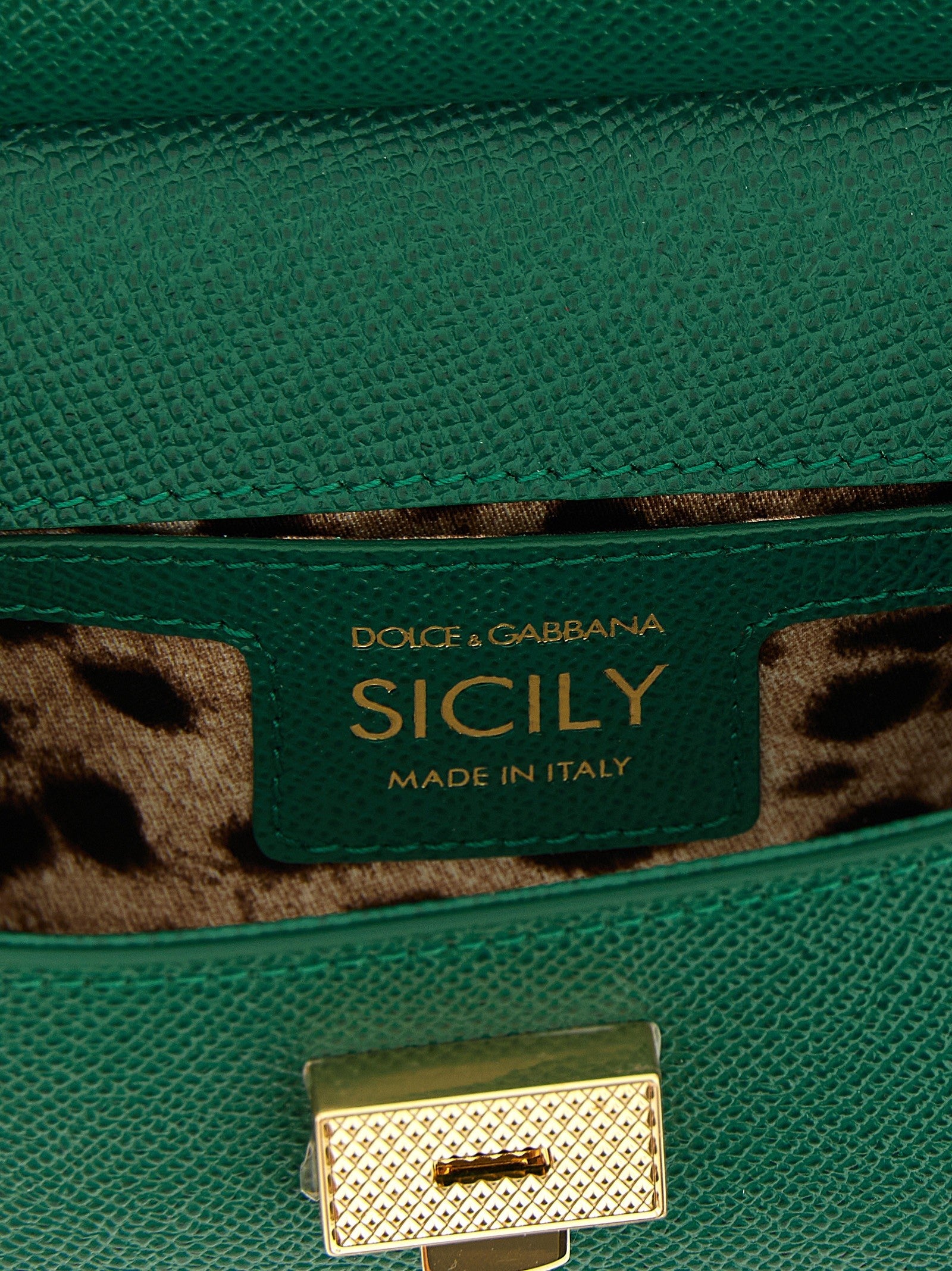 Dolce &amp; Gabbana Sicily Mini Handbag Green