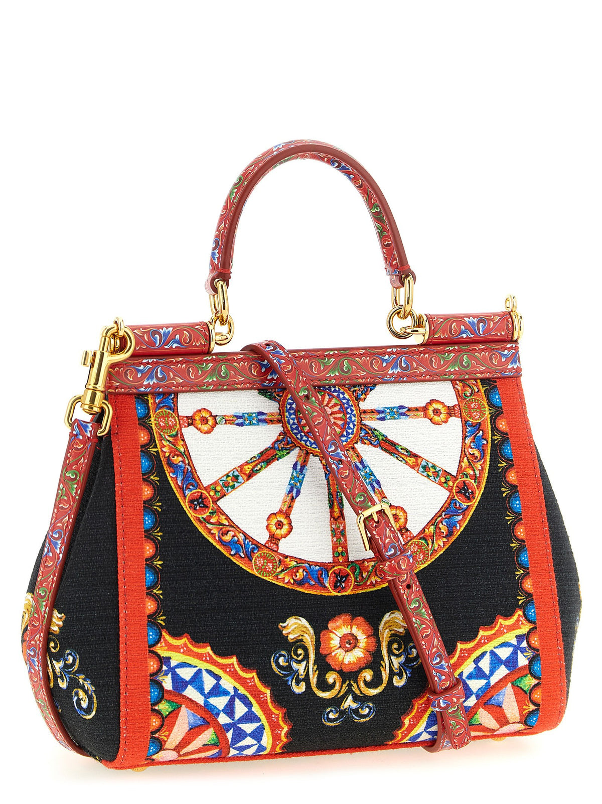 Dolce &amp; Gabbana Sicily Small Handbag Gold