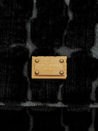 Dolce &amp; Gabbana Women's Sicily Velvet Handbag Black, view 5