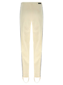 PRADA Side Band Joggers White