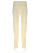 PRADA Side Band Joggers White