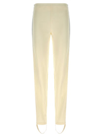 PRADA Side Band Joggers White